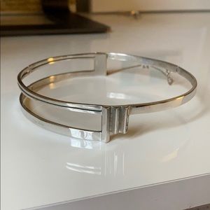 Eddie Borgo Silver Tiered Choker